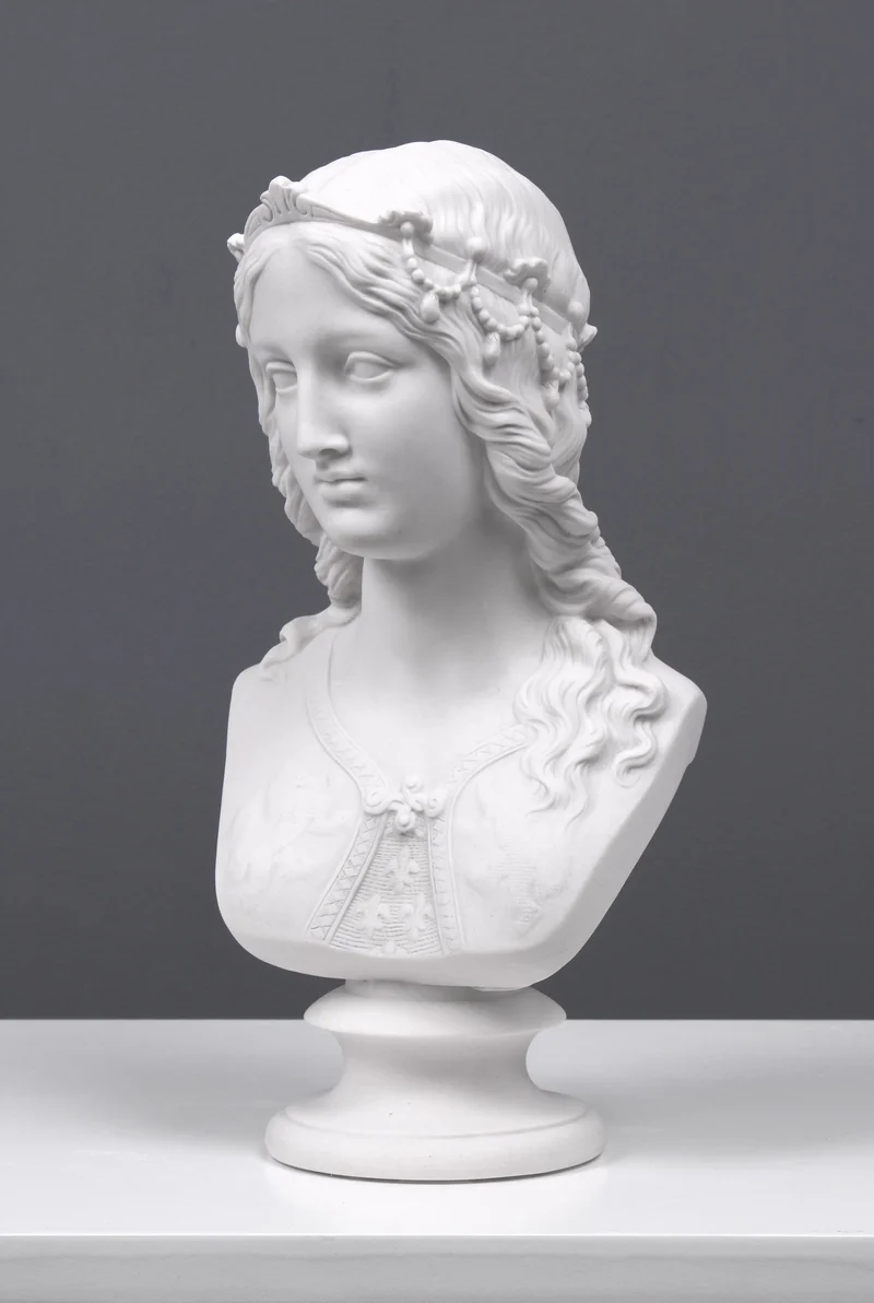 Buste d'une princesse - sculpture en marbre