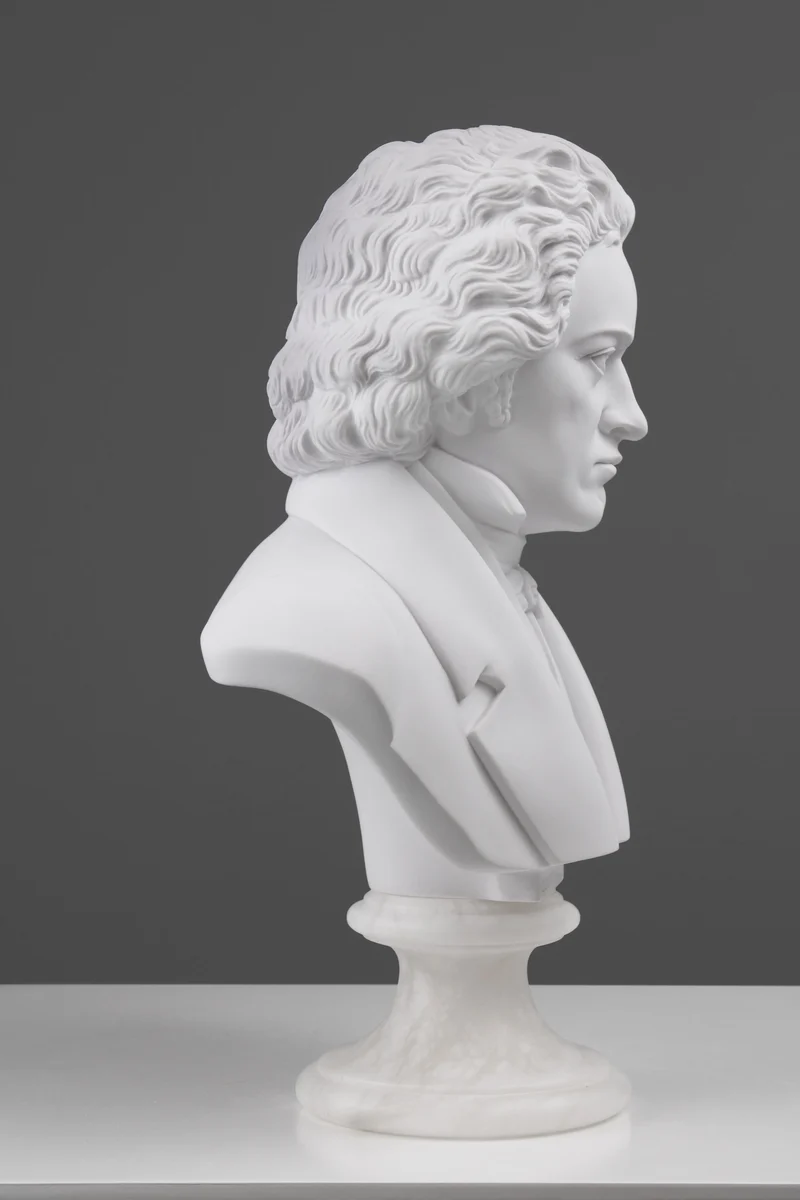 Buste de Beethoven - sculpture en marbre
