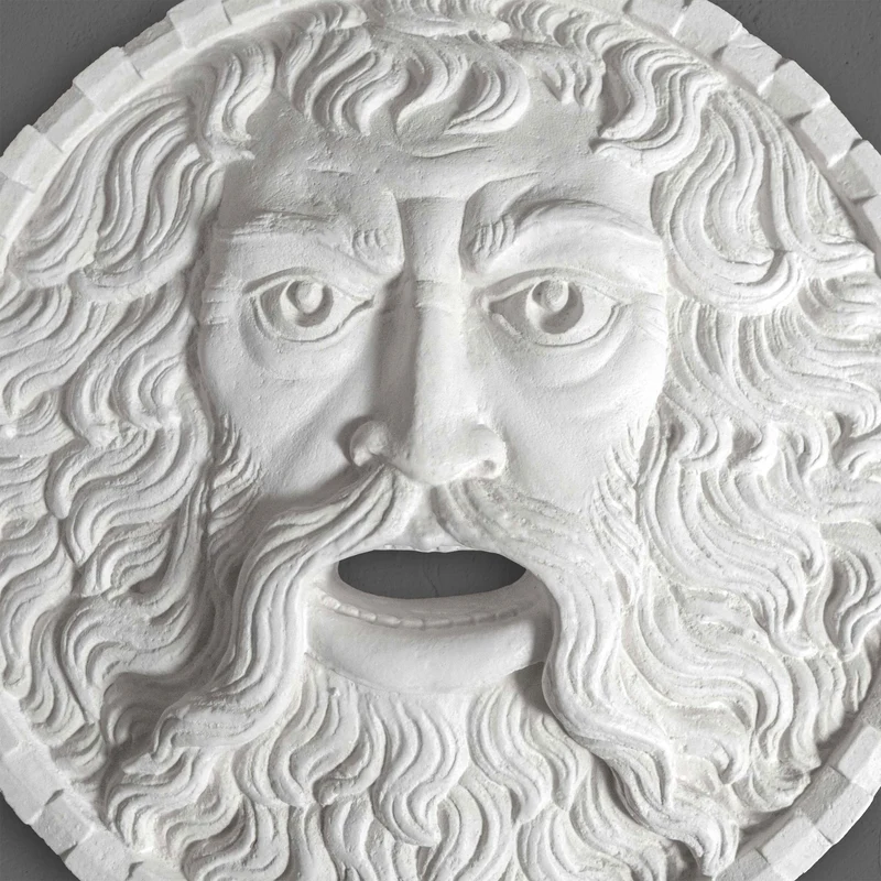 Bas-relief de Chronos - Sculpture murale Bocca
