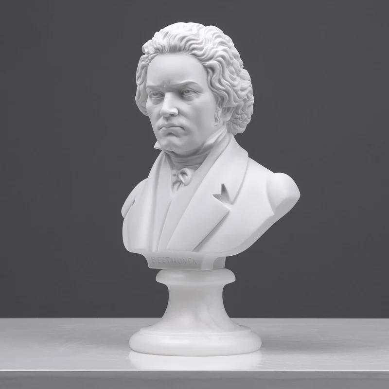 Beethoven Buste Sculpture (Petit)