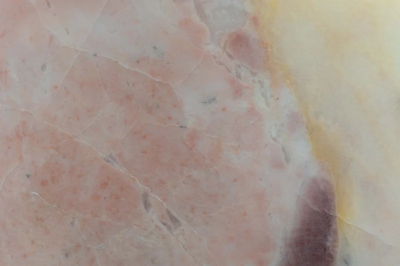 Bol pour Chien en Marbre (Rose et Beige)