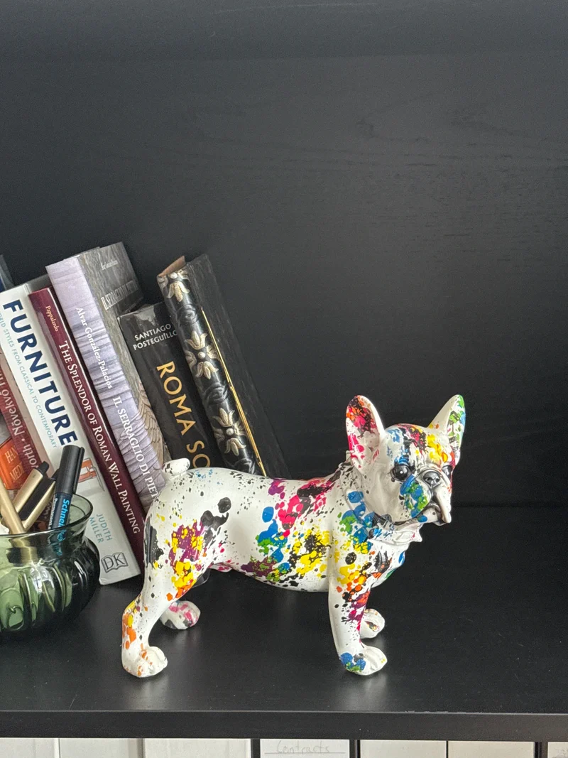 Bouledogue français Pop Art (Art moderne éclaboussé)