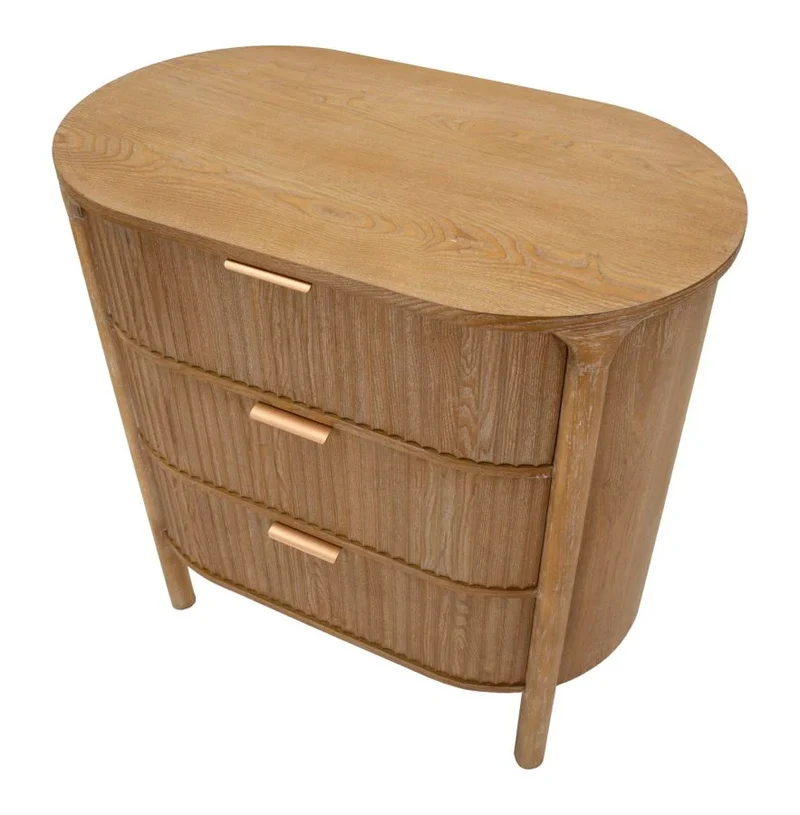 Commode en bois avec tiroirs – Collection chambre à coucher Gothenburg