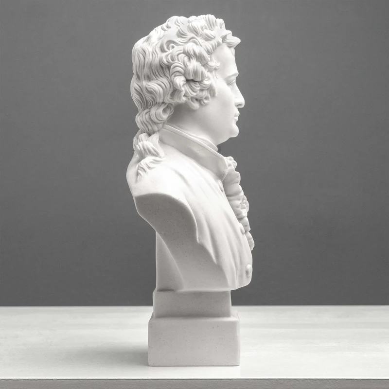 Buste Goethe – Poète allemand en style néoclassique