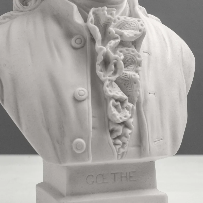 Buste Goethe – Poète allemand en style néoclassique