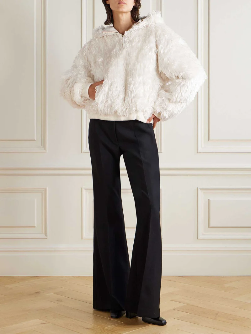 Exquisite High-waisted Flared Pants