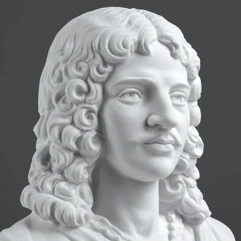 Buste Molière — Maître de la Comédie Française