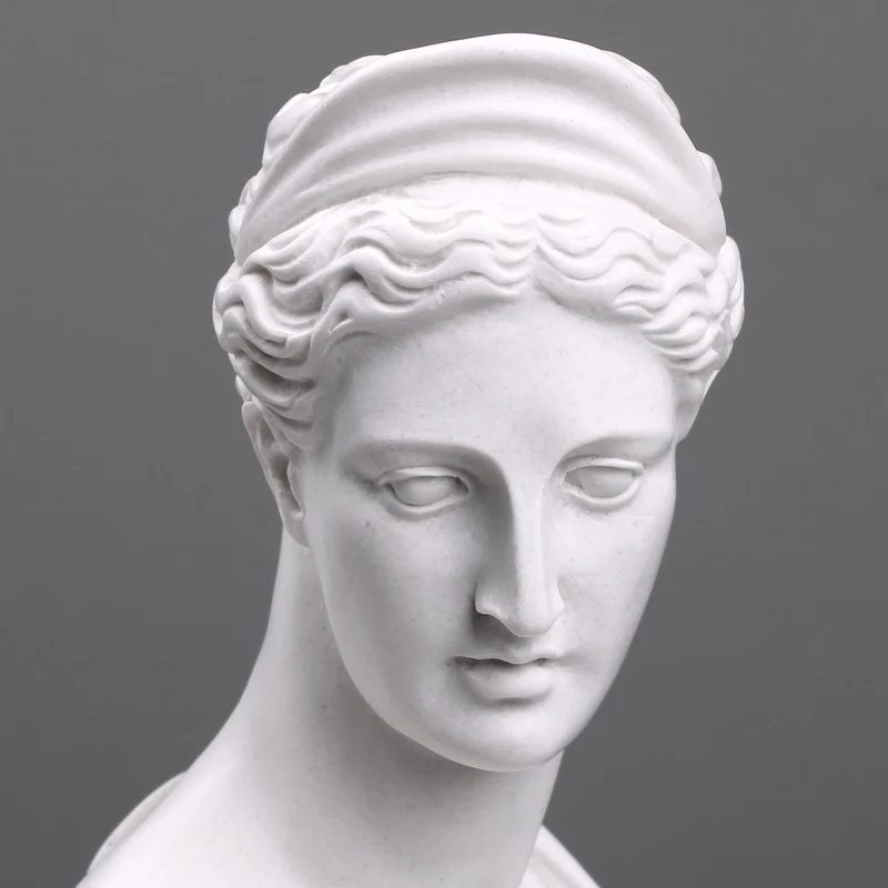 Bustes d’Apollon et Diane en Paire (Statues de Dieux Grecs)