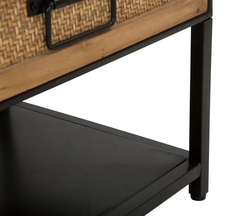 Meuble TV en bois avec tiroirs – Meuble multimédia Hanoi