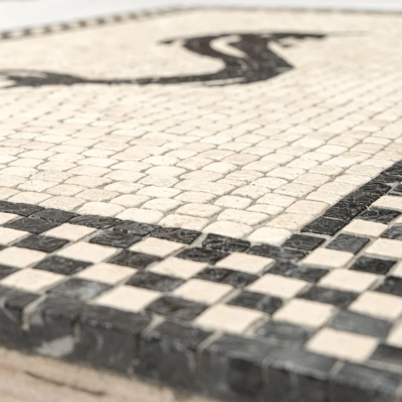 Mosaïque Dauphin - en marble