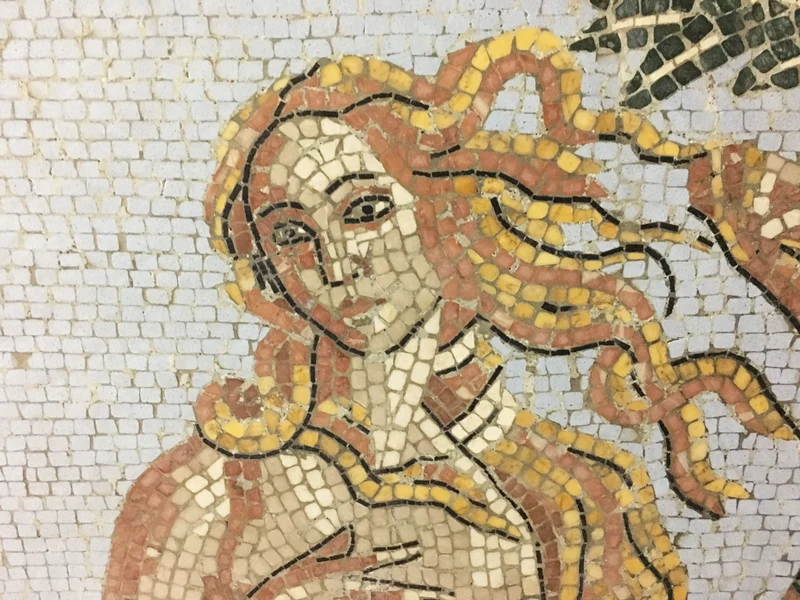 Mosaïque La naissance de Vénus - en marble