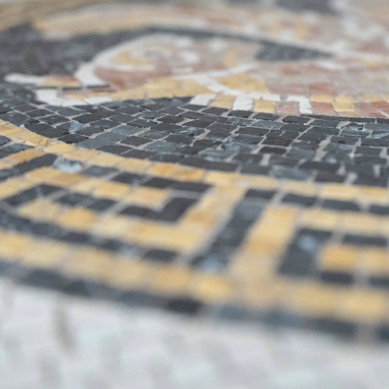 Mosaïque Lion ailé - en marble