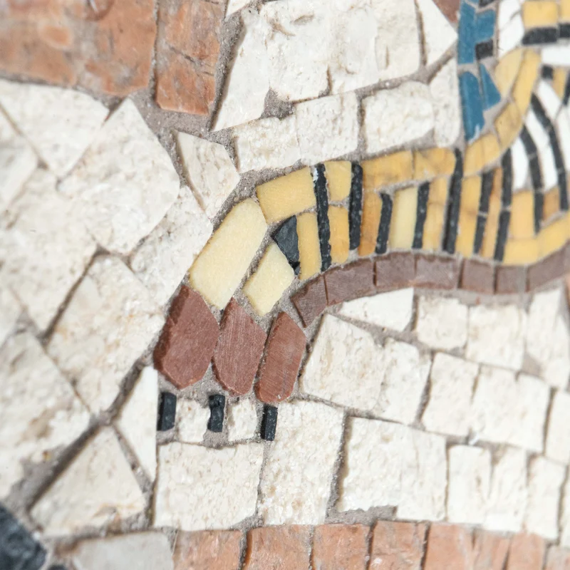 Mosaïque Tigre - en marble