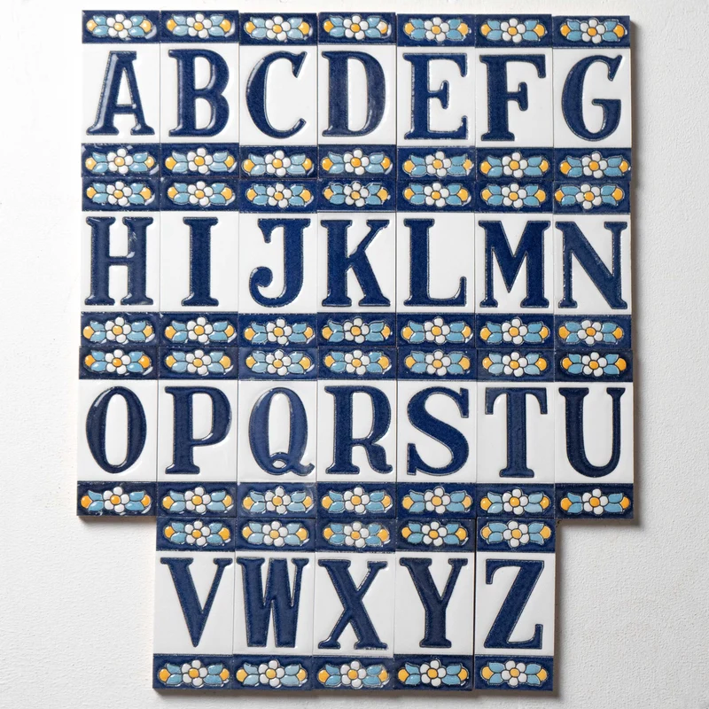 Numéro de maison céramique