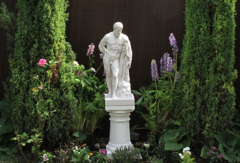 Paire de 2 Colonnes Doriennes (Socles de Jardin)