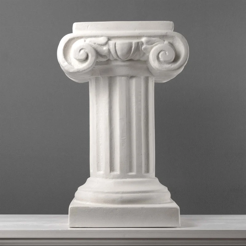 Paire de 2 Colonnes Ioniennes (Socles de Jardin)