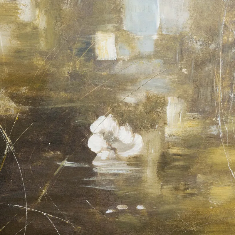 Peinture Fresque Contemporaine : Prisonnier d’un Rêve (réalisée avec des techniques mixtes)