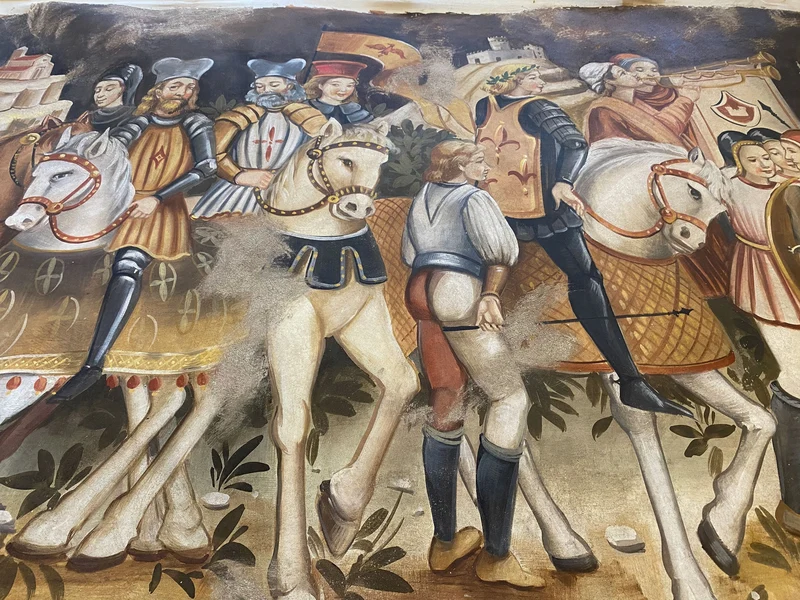 Peinture Fresque Renaissance : Profiter de la victoire