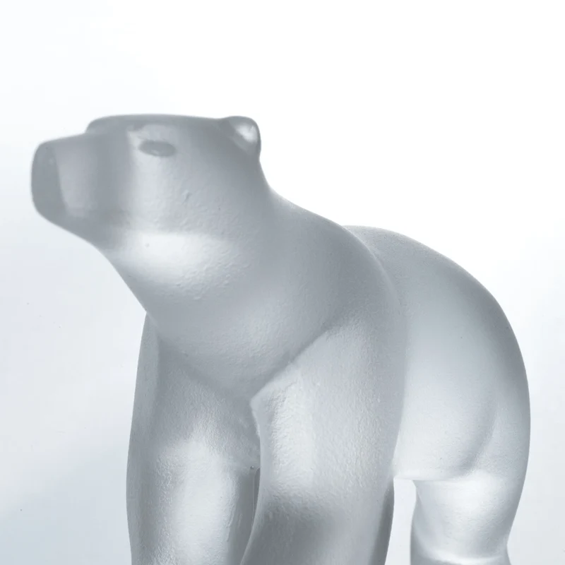 Petite Statue d'Ours Polaire (Ours Blanc de François Pompon)