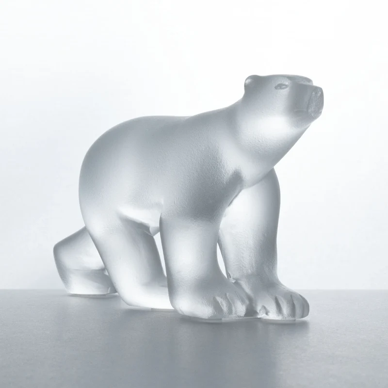 Petite Statue d'Ours Polaire (Ours Blanc de François Pompon)