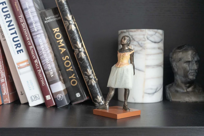 Petite Statue de la Petite Danseuse (Sculpture en Bronze Coulé à Froid)