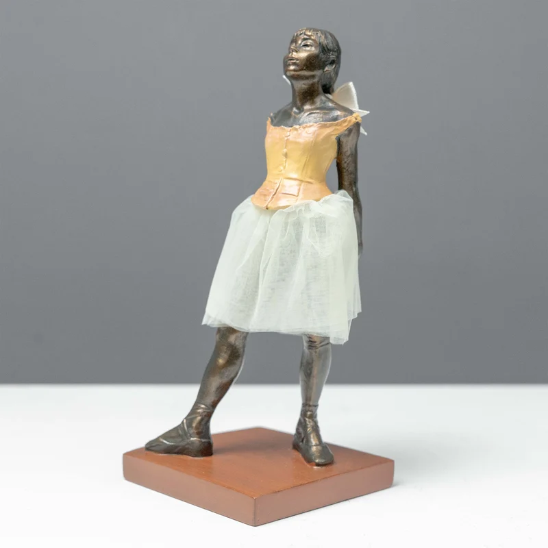 Petite Statue de la Petite Danseuse (Sculpture en Bronze Coulé à Froid)