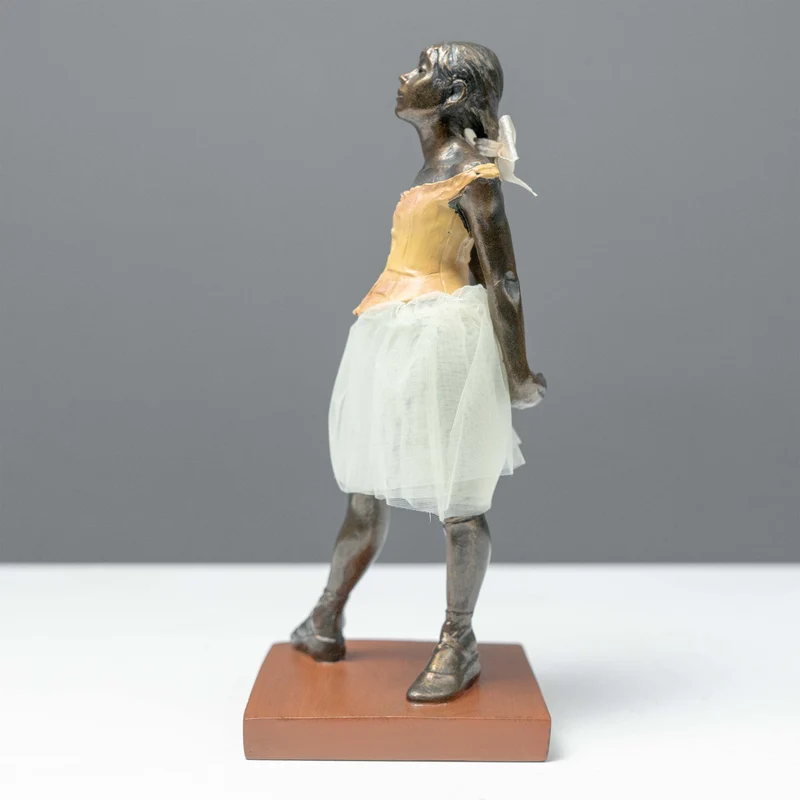 Petite Statue de la Petite Danseuse (Sculpture en Bronze Coulé à Froid)