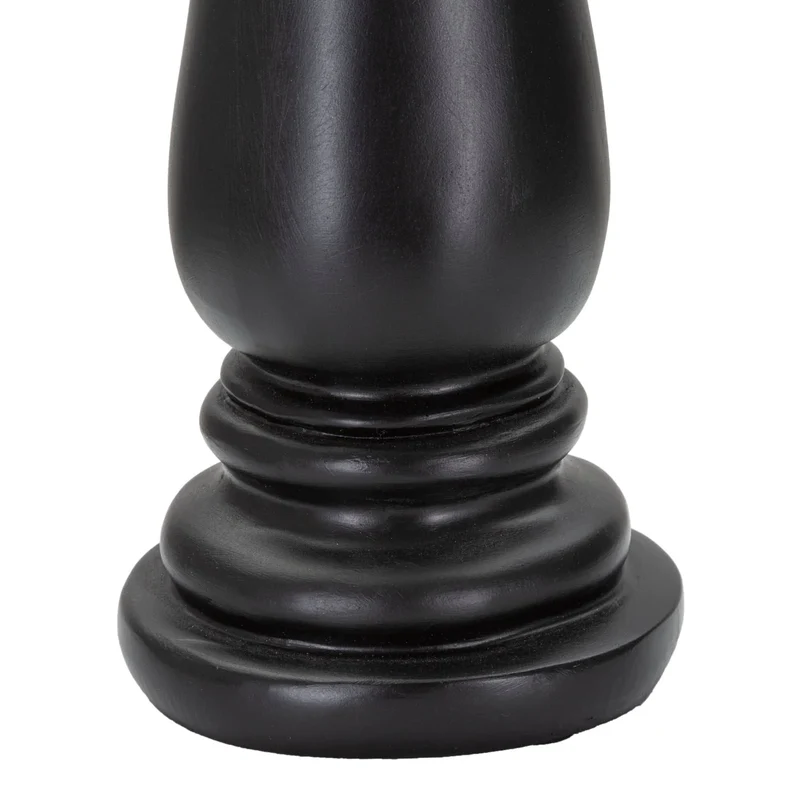Pièce d'échecs évêque noir et doré (sculpture moderne)