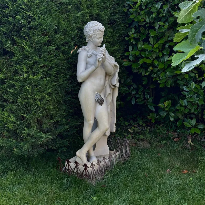 Piquets de Bordure de Jardin en Fonte – Ornement Classique, Lot de Quatre