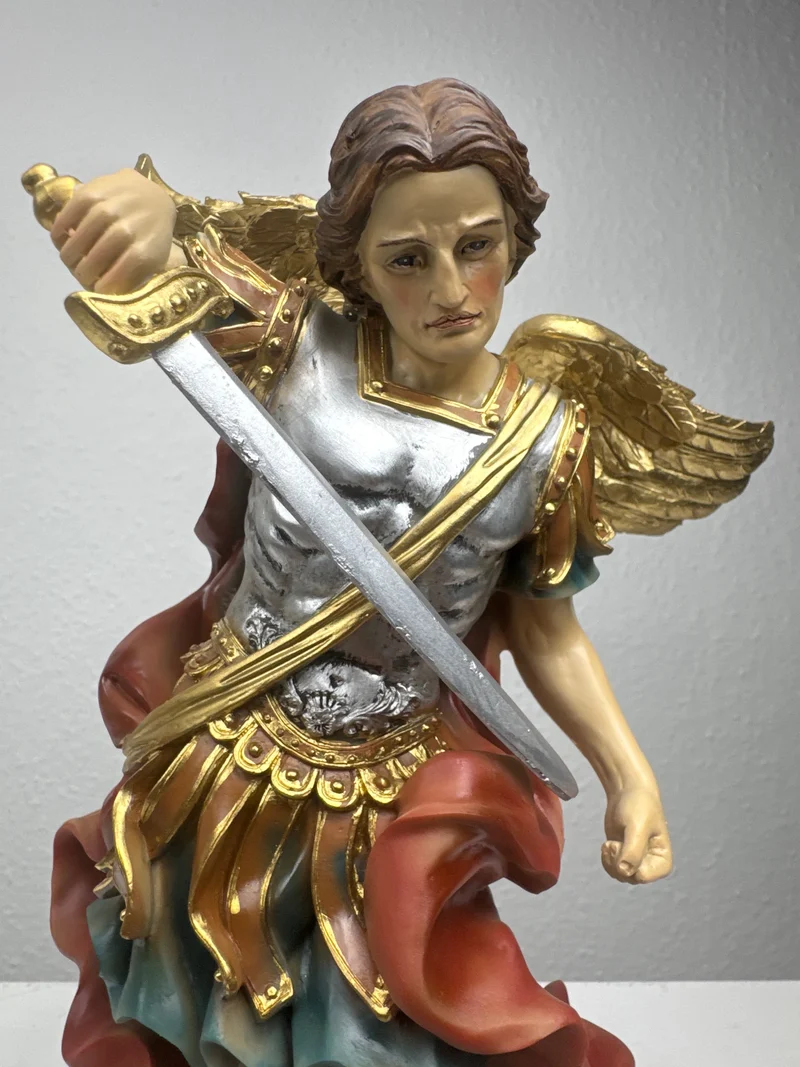 Sculpture de Saint Michel Archange (Grande Statue)