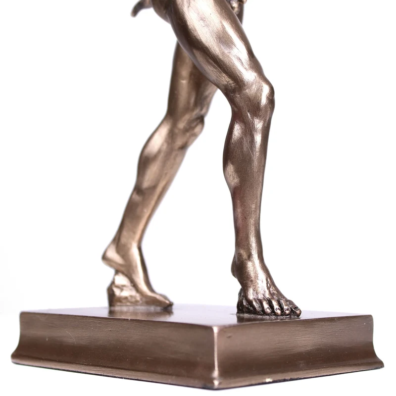 Sculpture Faune dansant (Bronze coulé à froid)