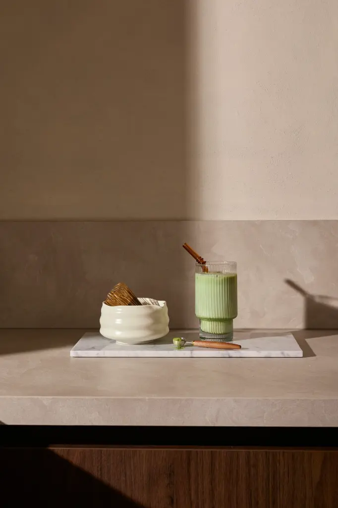 Plateau en Marbre Blanc (Grand)
