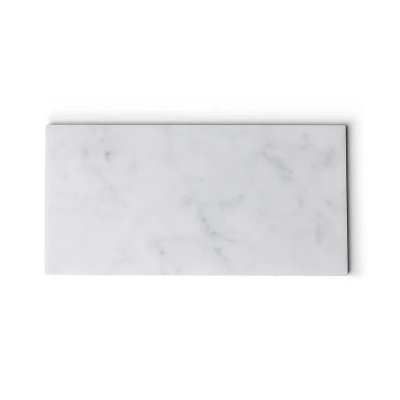 Plateau en Marbre Blanc (Moyen)