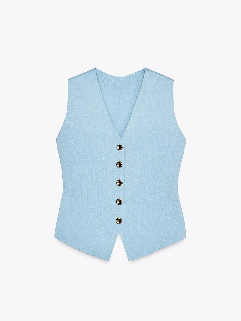 Elegant Smooth Knit Tank Top