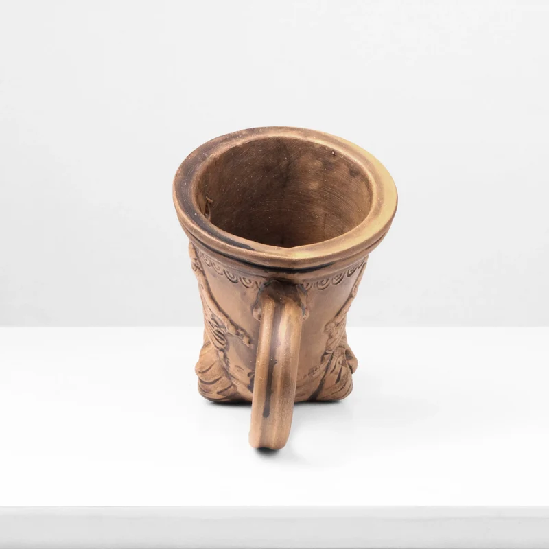 Rhyton avec relief de bélier - céramique romaine