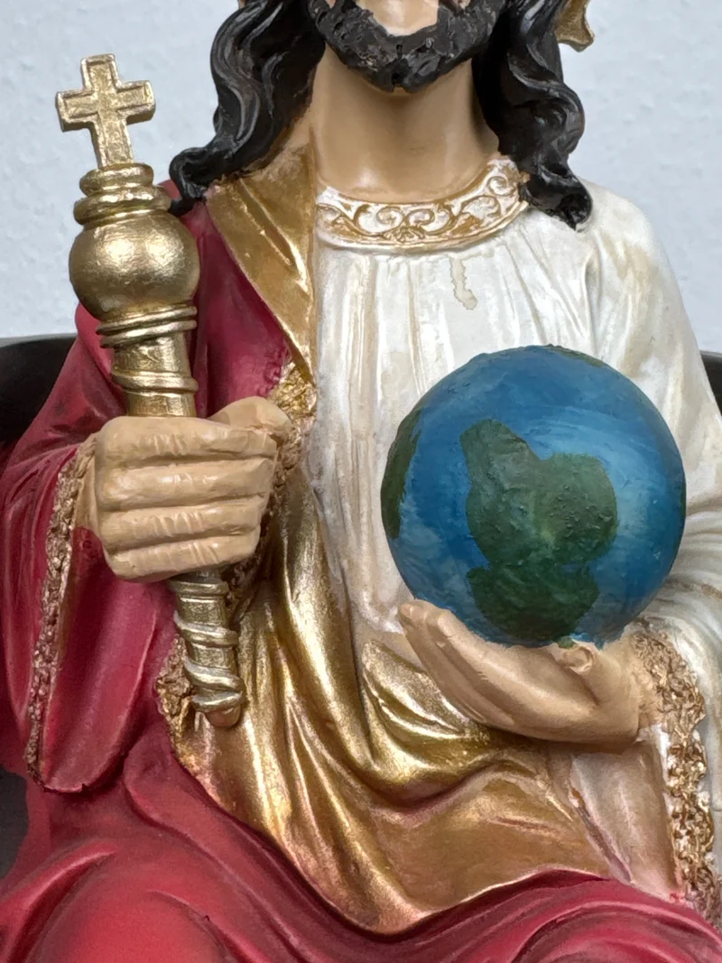 Sculpture Christus Rex – Jésus Seigneur du Ciel et de la Terre