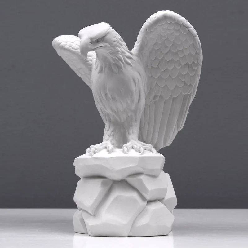 Sculpture d'aigle - sculpture en marbre