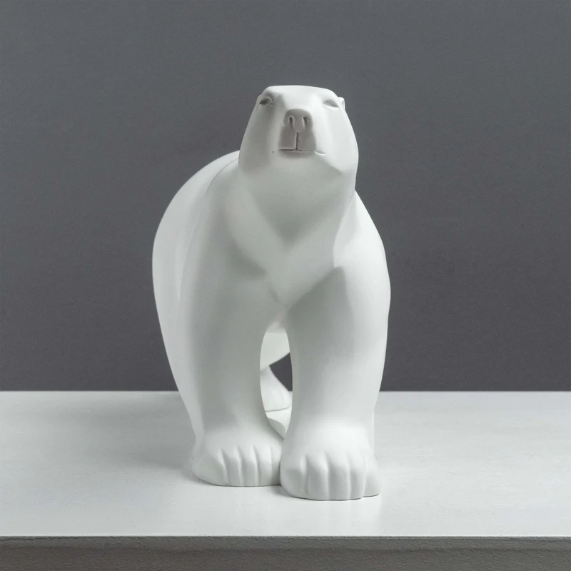 Sculpture d'Ours Polaire (Ours Blanc de François Pompon)