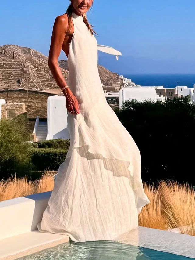 Casual Long Top And Skirt Two-piece Set