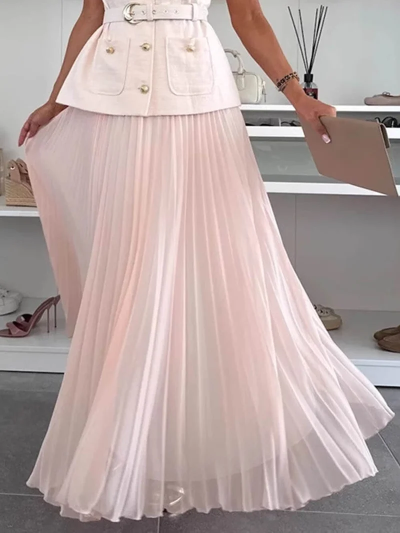 Exquisite And Beautiful Sleeveless Chanel Style Vest Top