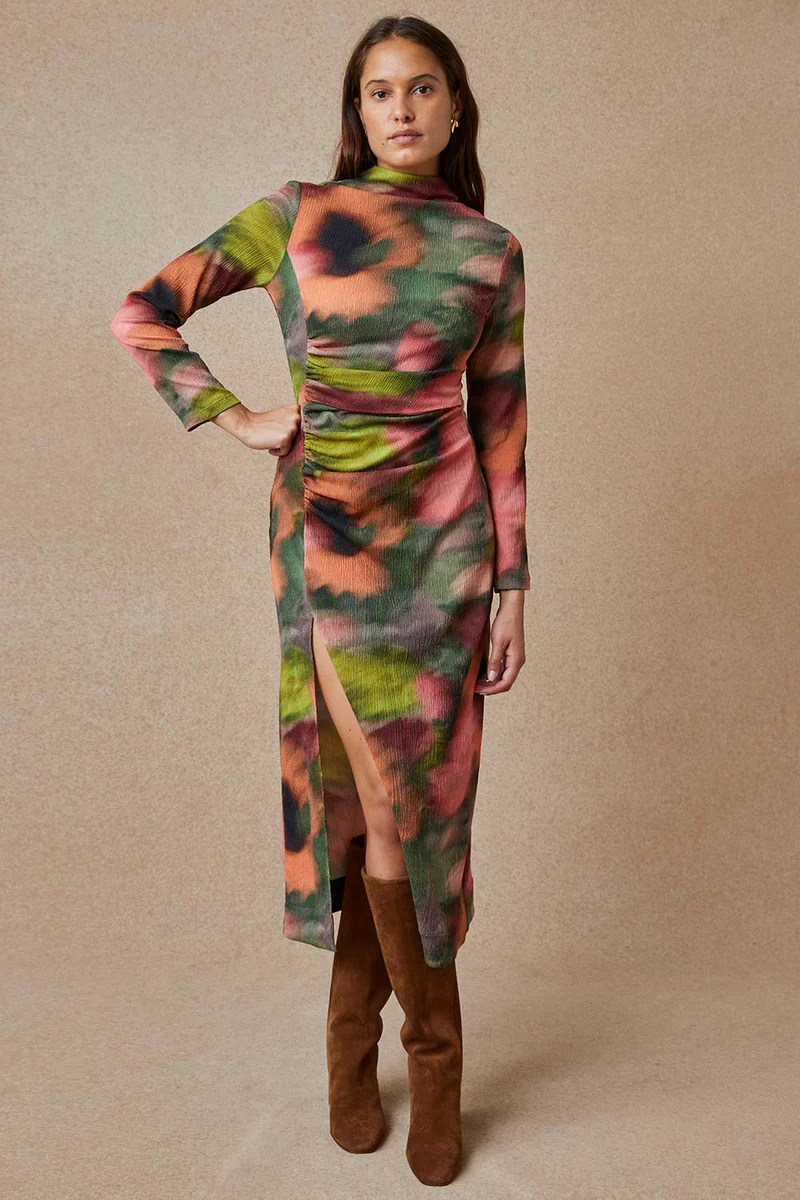 Robe Allure Flora Sauge