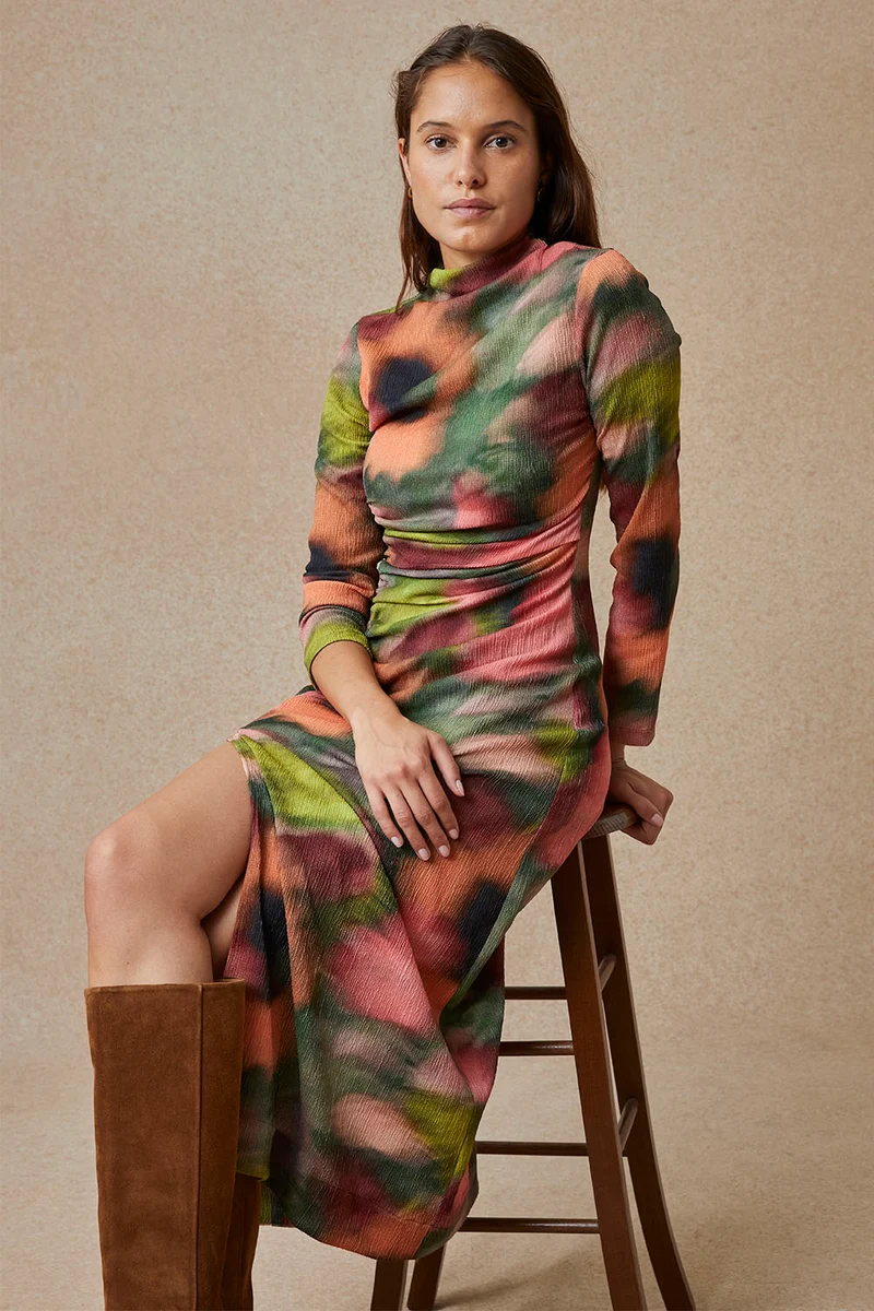 Robe Allure Flora Sauge