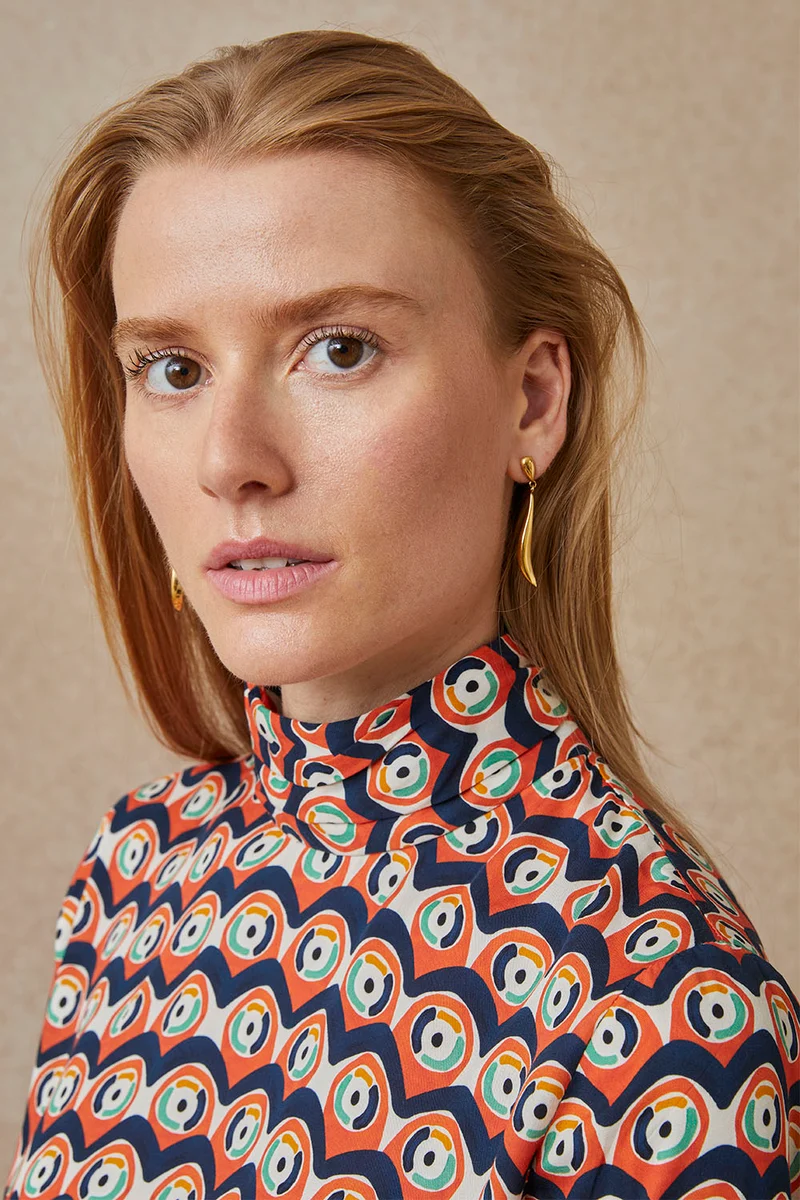 Blouse Impériale Prunelle