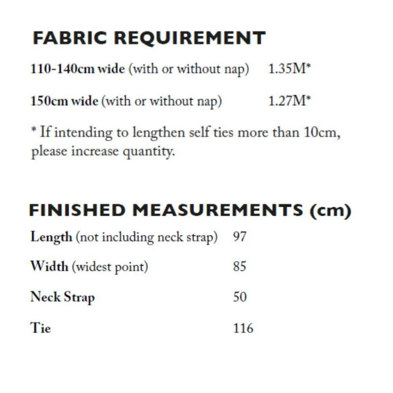 PATRON DE COUTURE PDF | Tablier Workaday | Merchant & Mills | UNISEXE