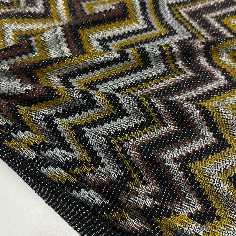 Tissu Maille, Viscose - Tissé Métallisé, Clivora