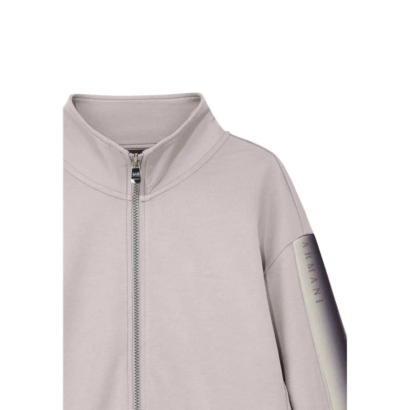 Combinaison EA7 pour femme, beige, en mélange de coton, automne-hiver