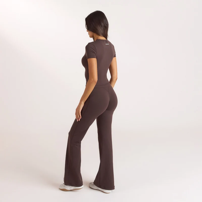 Legging Évasé ContourSoft™ - Chocolat Noir