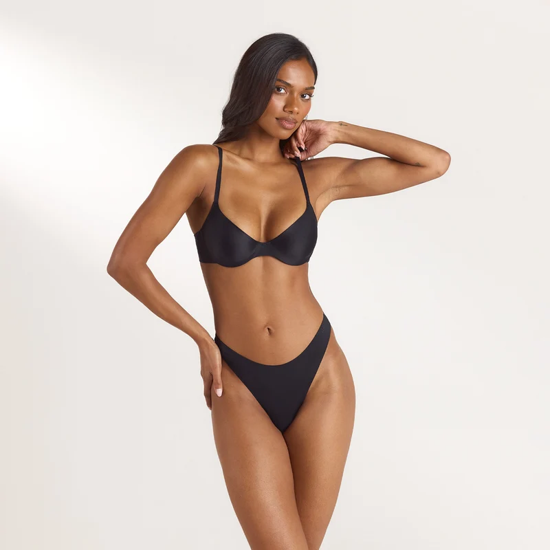Soutien-gorge Scoop PillowSoft™ - Noir
