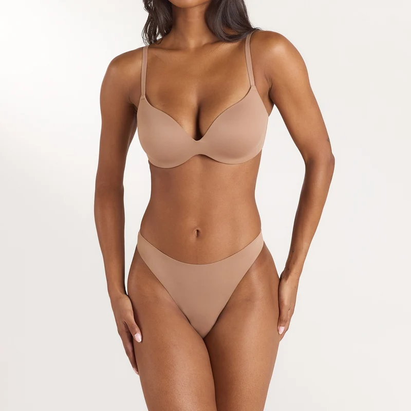Soutien-gorge T-Shirt PillowSoft™ - Noisette