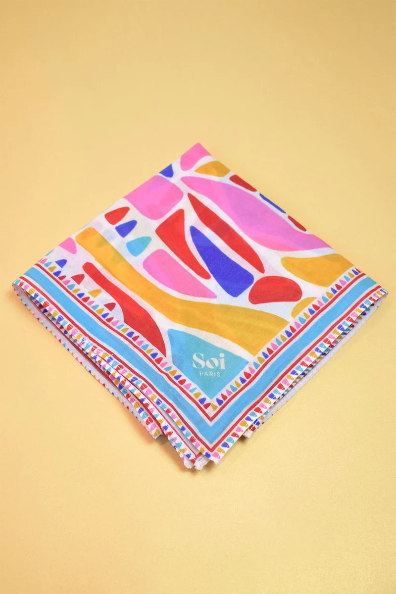 Foulard en coton Mexico